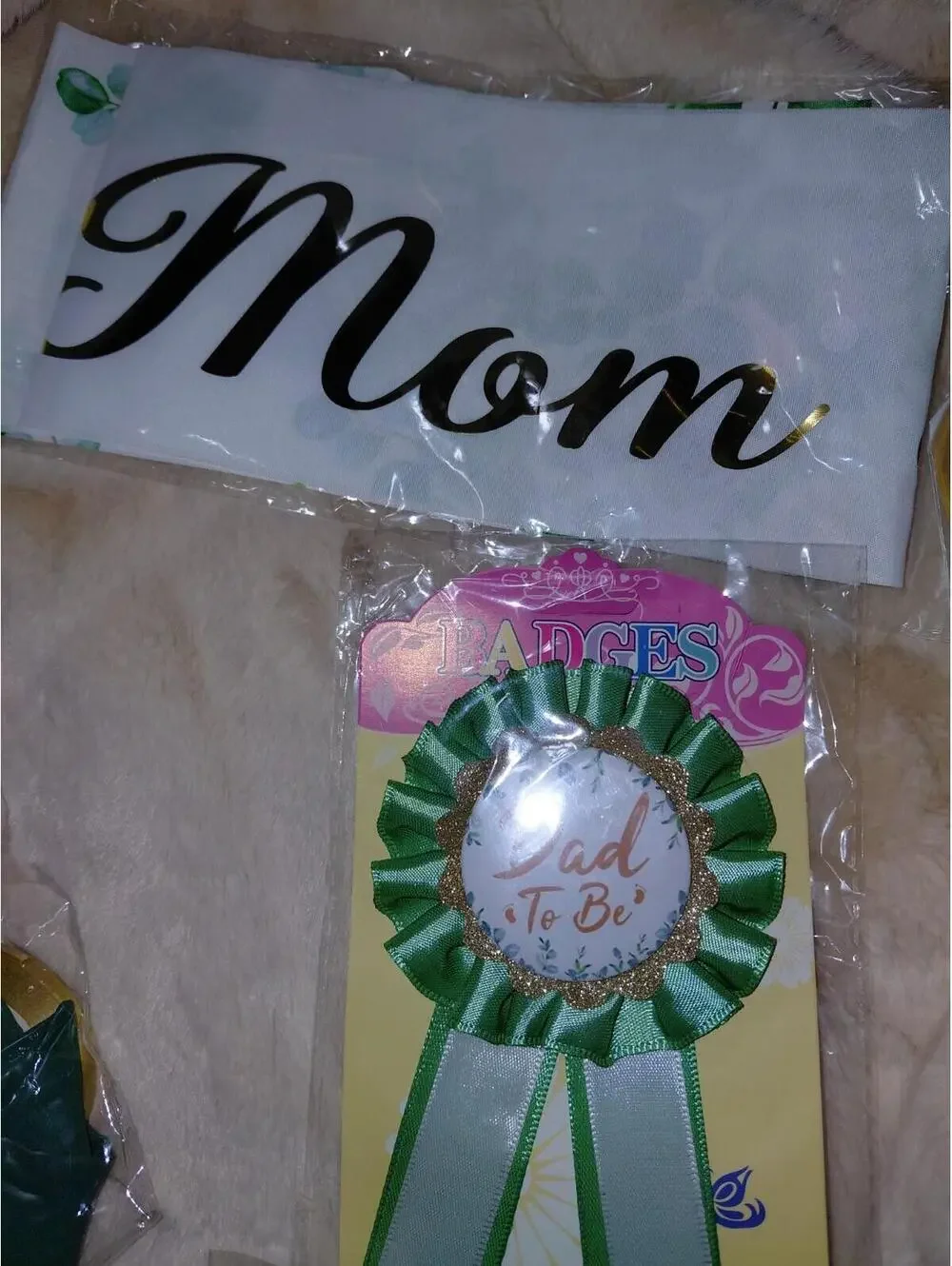 Baby shower party supply pack Mom And Dad To Be